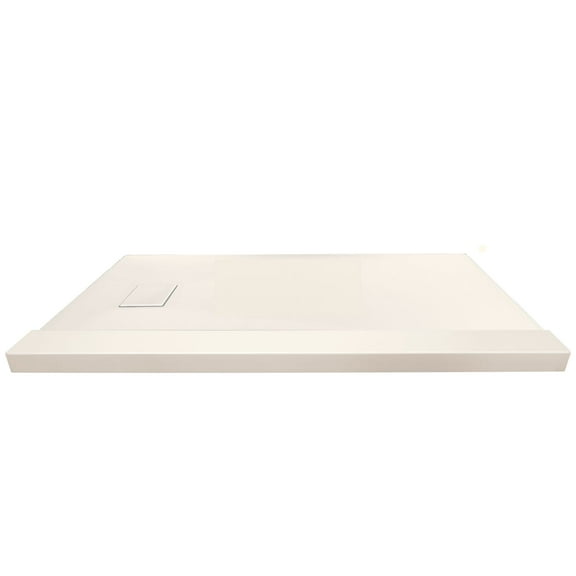 Transolid Fzstr6032 59-1/8" X 32-1/2" Rectangular Shower Base - Cameo