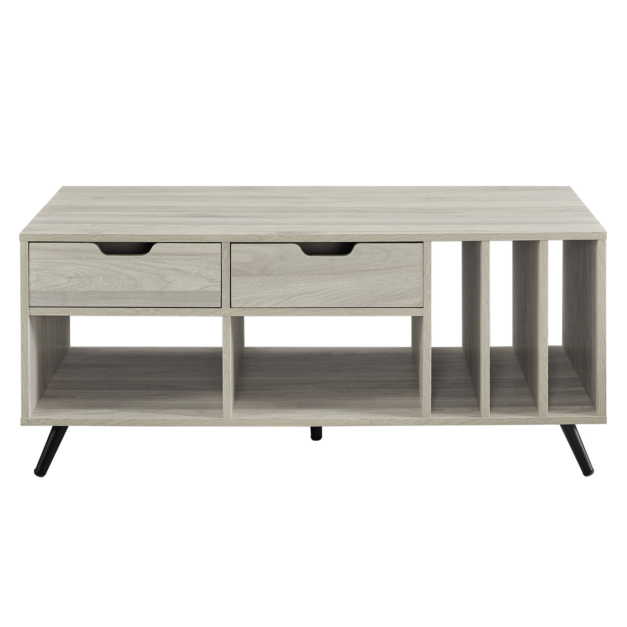 Clifford Birch 2 Drawer Storage Coffee Table by Manor Park