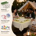 thumbnail image 6 of Sunflower Tablecloth 55x55 Inch, Table Cloth and Table Covers, Stain Resistance Polyester Table Cover for Kitchen Dining Holiday Decor, 6 of 6