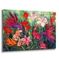 thumbnail image 2 of Epic Art 'Tropical Kiss' by Carissa Luminess, Acrylic Glass Wall Art, 36"x24", 2 of 8