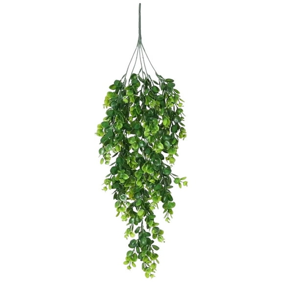 Artificial Vines, Hanging Vine Sweet Potato Leaves Ivy Plastic Plants UV Resistant Greenery Fake Flowers for Indoor Outdoor Garden Door Wall Wedding Party Table Decoration
