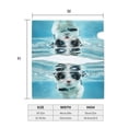 thumbnail image 4 of Yiaed Swimming Cat Goggles Print Mailbox Covers, Magnetic Mailbox Cover, Mail Box Covers for Garden Outdoor Decor Box Covers-21x18 in, 4 of 8