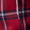 thumbnail image 6 of DDAPJ pyju Fall Fashion Shirts for Men 2023 Clearance, Men's Slim Fit Stretch Plaid Hoodie Long Sleeve Drawstring Flannel Shirt Jackets Casual Button Down Shacket Jacket, 6 of 9