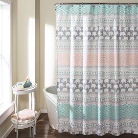 Lush Decor Terra Shower Curtain Walmart Com