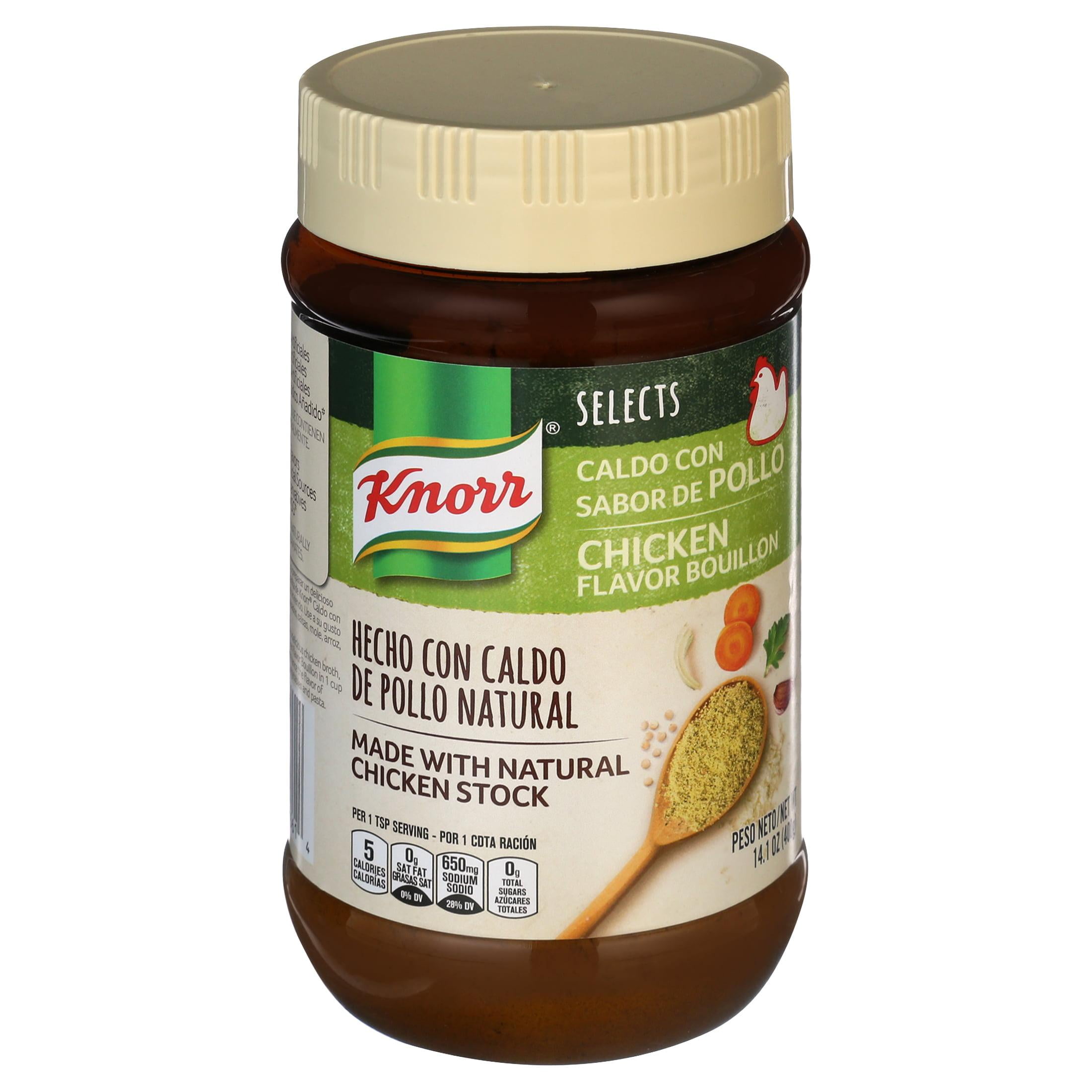 Knorr Selects Shelf Stable Paste Chicken Bouillon, 14.1 oz Jar