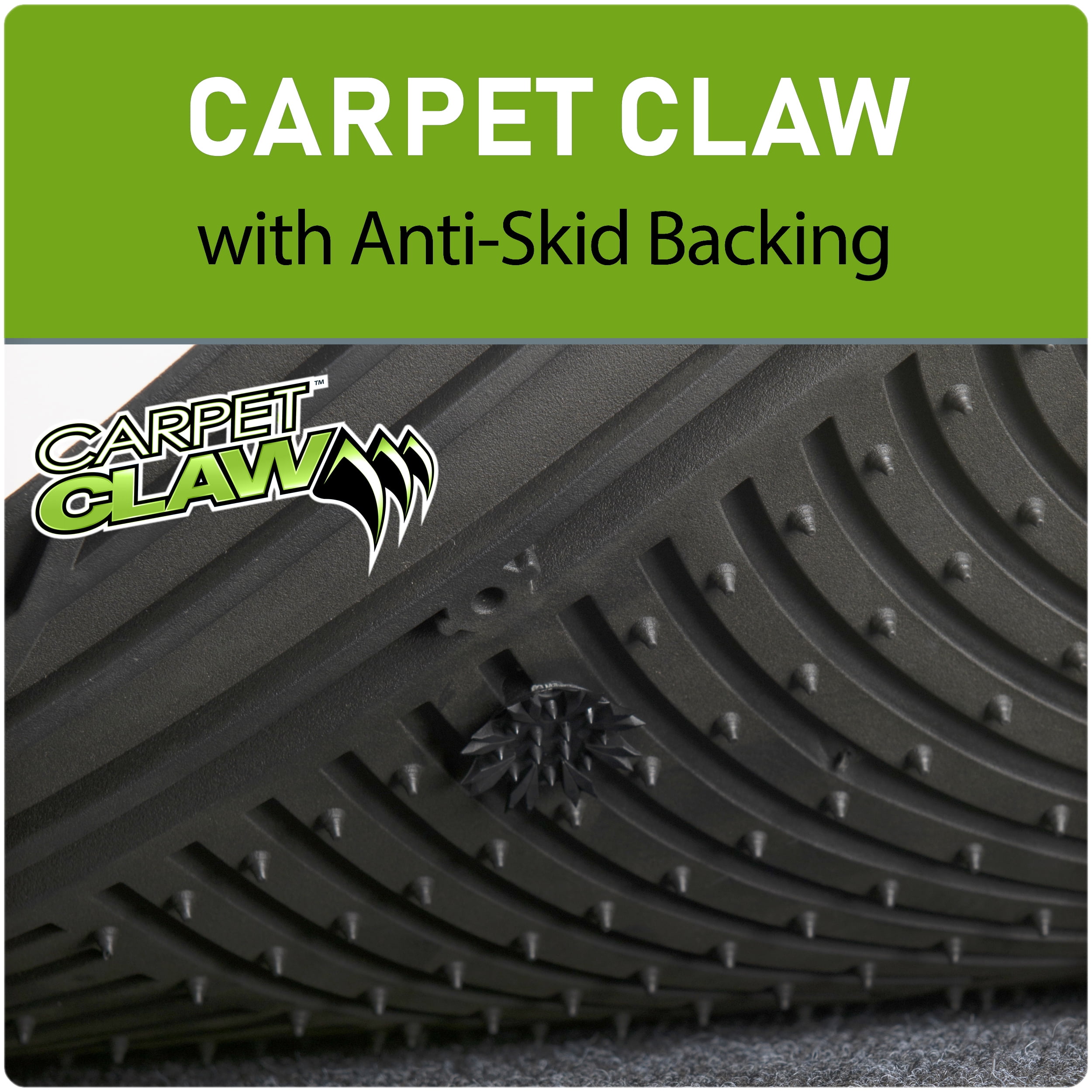 Auto Drive 4 Piece Black Custom Fit Rubber Floor Mats for SUV and Crossover, 82321WDI