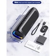 thumbnail image 4 of cooboom Bluetooth Speaker, HD Sound, Portable Wireless for Outdoor, IPX5 Waterproof, 20H Playtime, TWS Pairing., 4 of 10