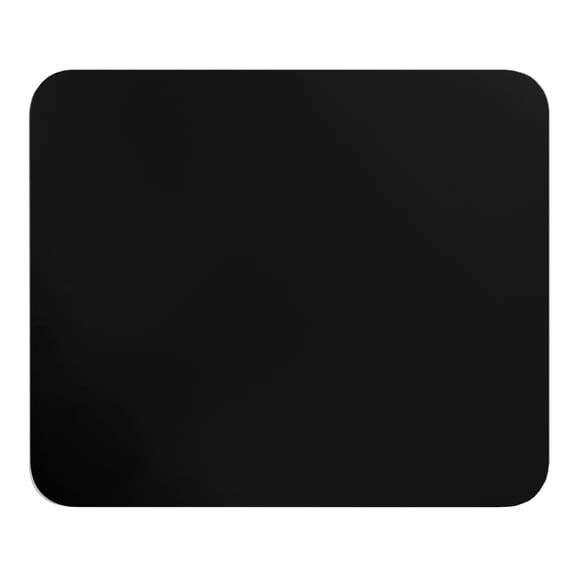 RNRUO Mouse Pad, 9.5 x 7.9 Inch, Non-Slip Natural Rubber Base, Black
