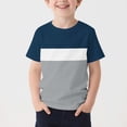thumbnail image 2 of T-Shirt pour Enfants, Manches Courtes à Col Rond avec Motif Imprimé, Haut de Sport Décontracté pour Garçons et Filles 2-13 Ans, 2 of 6