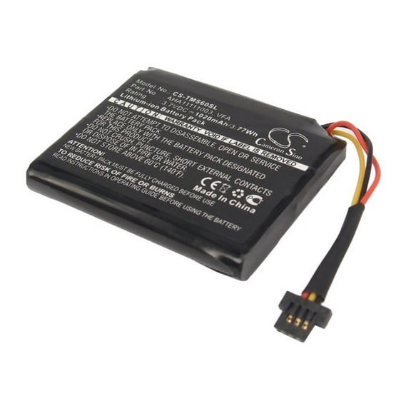 1020mAh TomTom AHA11111003 VFA Battery for Start 60 EU Start 60 M Start 60 VIA 1605 4EN62 4EN6.001.02 4EN62. 4EN6.001.02