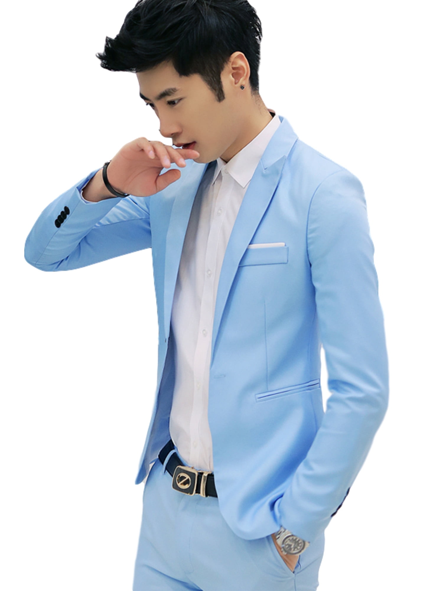 Sky blue color blazer Clearance