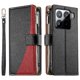 thumbnail image 1 of Funda cartera GANGXUN para Xiaomi 15 Pro , cuero PU con tarjetero, cremallera, correa de mano, soporte y protección 523°, 1 of 6