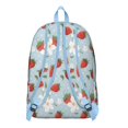 thumbnail image 3 of Blue Strawberry Plants Fruit Backpack for School,Cute School Bag,Schoolbag with Adjustable Shoulder Straps & Padded Back,15.7"x11.8"x5.5", 3 of 5
