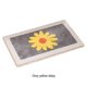 thumbnail image 3 of Billuyoard Alfombra de entrada de gran absorbencia con estampado de margaritas, alfombra antideslizante para baño Juegos de accesorios de baño Margarita amarilla gris, 3 of 6