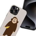thumbnail image 2 of Case for iPhone 14 Pro Max, Cute Monkey Banana Phone Case Military-Grade Drop Protection Cover for Women Girl - Frosted, 2 of 7