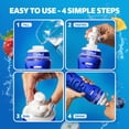 thumbnail image 4 of Botella de Agua Cirkul 650 ml Grip Squeeze Azul Marino con Sabor, 4 of 9