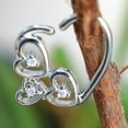 thumbnail image 2 of 316L Stainless Steel Love in the Air Heart Cartilage Earring, 2 of 3