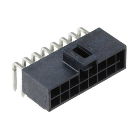 Pack of 2 1053141316 Connector Header Through Hole, Right Angle 16 position 0.098 (2.50mm)