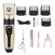 thumbnail image 3 of Pet Cat Dog Hair Aseo Afeitado Clippers Kit USB Recargable - Paquete de 3 Paquete 3 Sunnimix Recortador de pelo de perro, 3 of 8