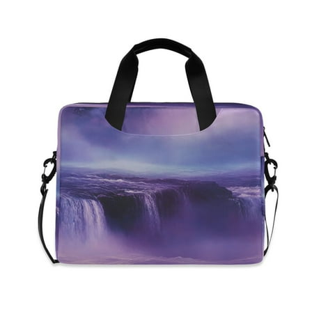 16" Laptop Tote Bag Laptop Sleeve Case Computer Briefcase for Work & Travel The Purple Water