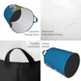 thumbnail image 4 of Haiem Goose Holding an Umbrella Laundry Basket, Laundry Hamper, Collapsible Laundry Baskets, Dirty Clothes Hamper, Waterproof with Handles for College Dorm, Family-Medium, 4 of 8