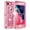 Pink, variant on For iPhone SE2 /8/7/6 Plus Shockproof Defender Glitter Quicksand Women Case