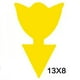 thumbnail image 2 of Tablero adhesivo impermeable Fly Traps Bugs Insects Killer Sticker (Tulipán) 10 piezas, 2 of 5