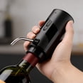 thumbnail image 5 of THLKIF Electric Wine Decanter Aerator Dispenser: Automatic Whisky Bottle Dispenser - One Button Smart Drink Decanter with USB Rechargeable - Wine Air Aerator Pourer Spout for Lovers, 5 of 8