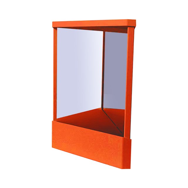 Visland Non-Reversing Mirror Precision True Image Vanity Makeup Mirror Non-Magnifying Tabletop Mirror Real Reflections Beauty Mirror for Your Face