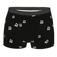 thumbnail image 4 of HXWCHs Custom Photo Printed Men's Underwear Novelty Face Briefs Unique for Him Comfortable Fabric XL Black, 4 of 6