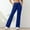 *Blue, variant on ClodeEU Yoga Pants for Women， Wide Leg Pants with Pockets High Waist Stretch ，Loose Sweatpants Black,Womens Plus M