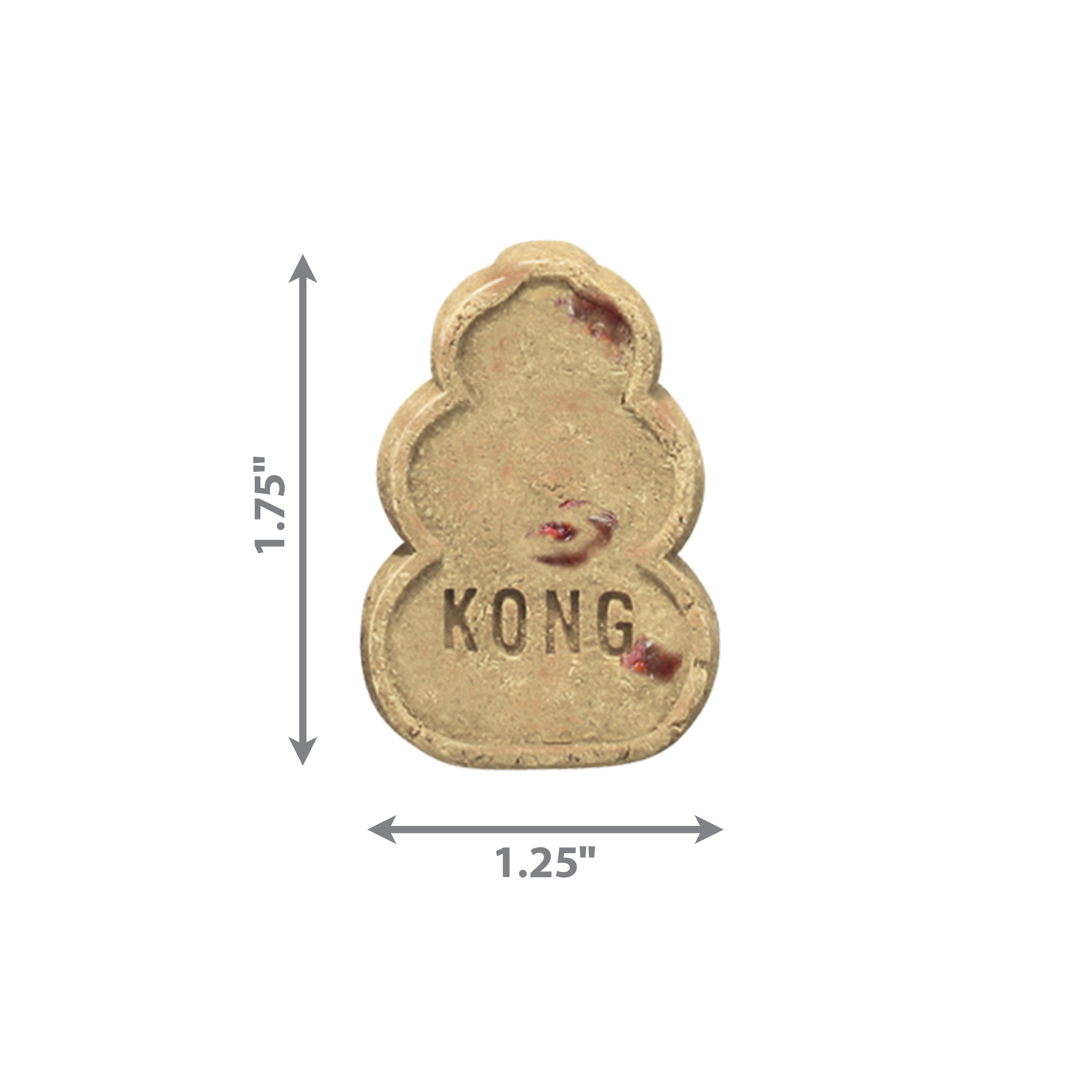 KONG® Snacks Natural Dog Treats, Bacon and Cheese, Large