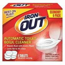 Iron Out Toilet Bowl Cleaner,7.6 oz,Box,PK4 AT46N