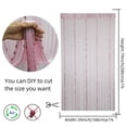 thumbnail image 4 of Cortina decorativa con forma de cadena para puerta con forma de ave split, 100 x 200 cm, color rosa, 4 of 6