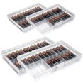 thumbnail image 1 of Caja de almacenamiento de baterías GlossyEnd, juego de 4 unidades para AA y AAA, 1 of 7