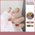thumbnail image 2 of Pisexur Belleza Maquillaje Set de esmaltes de uñas en gel de 4 colores, color crema pudín, para principiantes.para mujeres y hombres, 2 of 3