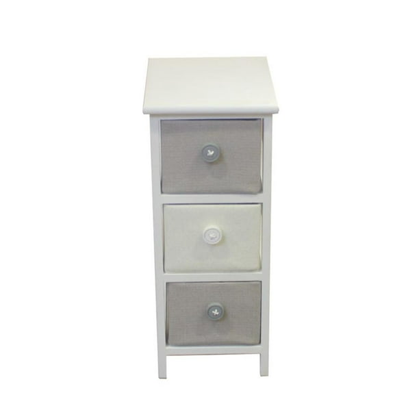 Small Wooden Cabinet With 3 Drawers - Walmart.com - Walmart.com