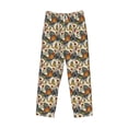 thumbnail image 6 of Daiia Multi-Colored Roosters Men's Sleep Pant with Pockets and Drawstring,Pajama Pants-Large, 6 of 9