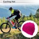 thumbnail image 2 of Sombrero de Ciclismo Único Bargains Mantener Calor Forro de Casco Tela Acrílica Rojo Rosa 25x22cm 1 Pcs, 2 of 7