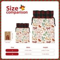 thumbnail image 3 of Pofeuu Colorful Bow Knots Print Burlap Bags with Drawstrings Drawstring Gift Bags Pouch Bag for Thankgiving Birthday Party Gift Wrapping Treats and Party Favors-Black, 3 of 8