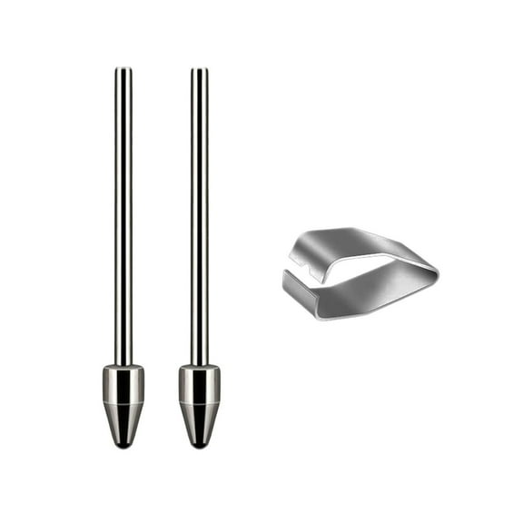 Replacement Pen Tips/Nibs for Remarkable 2 Paper Tablet Marker Plus Stylus Titanium Alloy Metal  Stylus Pen Tips with 4096 Pressure Sensitivity and Tilt Support with Tool Black