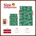 thumbnail image 3 of Fuzoiu Jungle Leopard Print Christmas Gift Bag,Burlap Gift Bag with Drawstring Closure & Hang Tag,Perfect for Holidays, Birthdays, and Special Occasions-Medium, 3 of 4