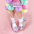 thumbnail image 3 of Hot Chocolate Design Women's Platform Shoes – Birthday Buddies Mary Jane, Buckle Closure, Bear & Bow Accessories, 2.2" Platform Heel, Rubber Sole, Cushioned Insole, Size 6, 3 of 8