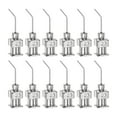 thumbnail image 1 of 12uds Dispensadoras Agujas, 23 Calibre 1/2" Inoxidable Acero Romo Punta 45 Grados Dobladas Dispensadoras Agujas para Tinta Cartuchos, Pegamento, Jeringas, Carpintería, 1 of 5