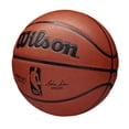 thumbnail image 3 of Baloncesto WILSON NBA Authentic para interiores y exteriores, color marrón, talla 7, 3 of 8