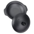 thumbnail image 3 of DINHEAROM 1Pcs Cast Iron Casserole Dish Black Color Nonstick For Chinese Style Stew Cooking, 3 of 8