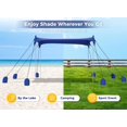 thumbnail image 4 of Carpa de Playa Gorich Refugio Solar UPF50+ a Prueba de Viento con 8 Bolsas de Arena, 4 of 7