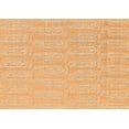 thumbnail image 1 of Ahgly Company Indoor Rectangle Solid Orange Modern Area Rugs, 7' x 9', 1 of 4