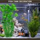 thumbnail image 4 of Plantas decorativas para acuarios 5 piezas de plantas artificiales 15,75 pulgadas verde, 4 of 4