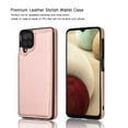 thumbnail image 2 of Takfox Leather Case for Galaxy A12,Samsung A12 Phone Case,Luxury PU Leather Shockproof Protective Wallet Cover with Card Holder,Double Magnetic Clasp and Durable Folio Flip Slim Hard Case-Rose Gold, 2 of 7